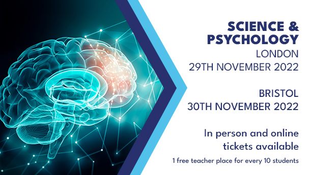 Science and psychology events in London and Bristol